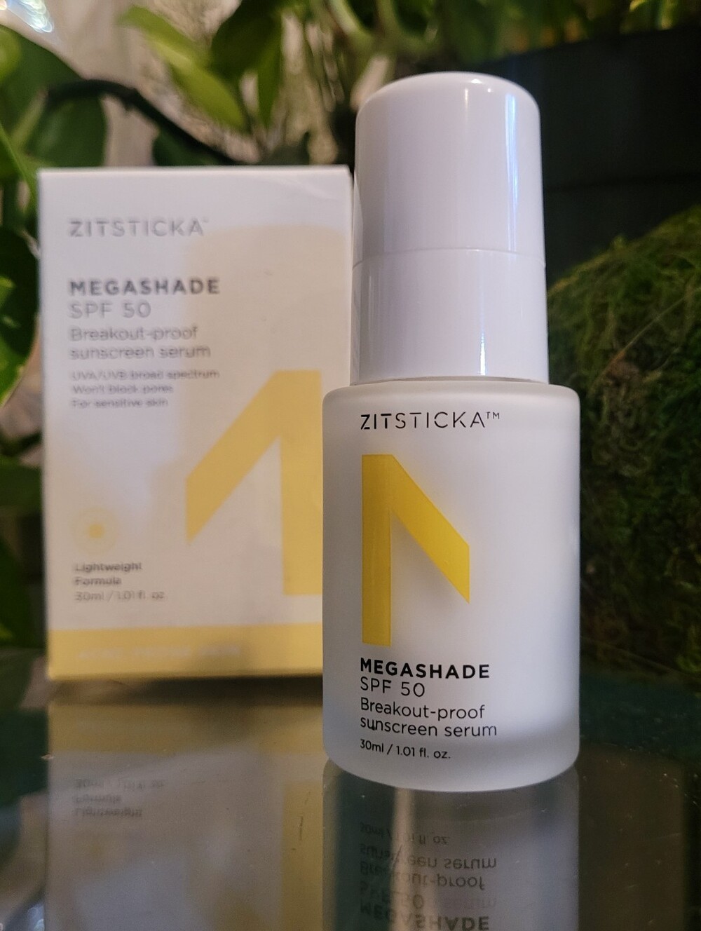ZitSticka Megashade SPF 50 Sunscreen Serum Breakout Proof Makeup Primer